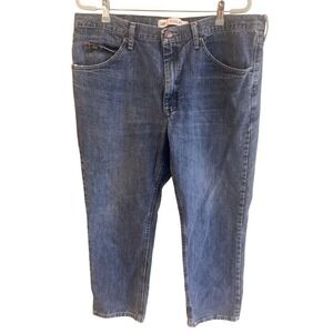 Lee Regular Fit Straight Leg Denim Jeans Size 40 x 30 100% Cotton RN130273 Men's